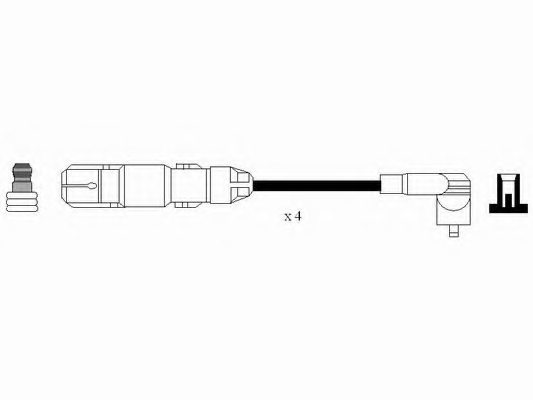 NGK 7061 Ignition Cable Kit